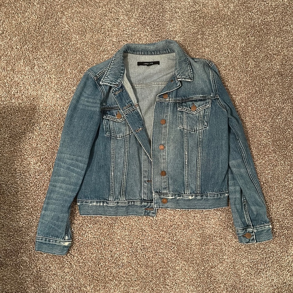J Brand women’s denim jean jacket size large